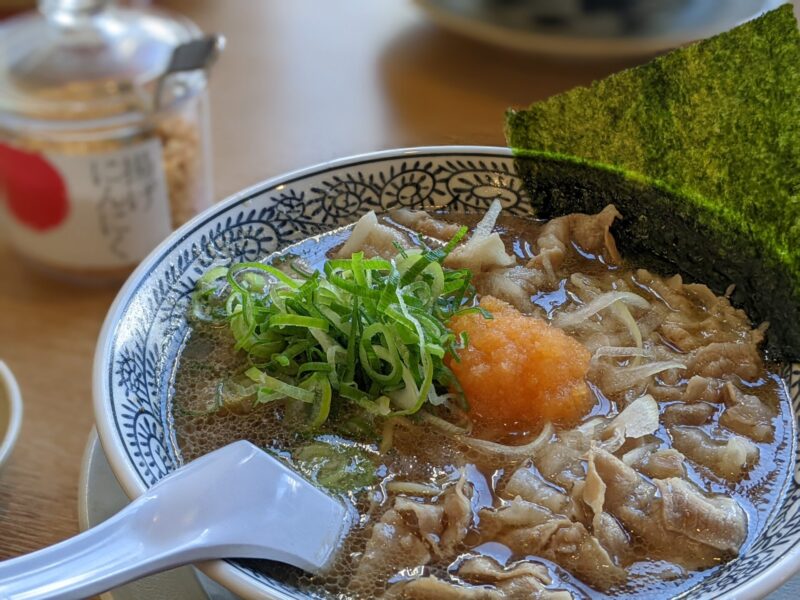 1歳半と一緒に丸源ラーメン